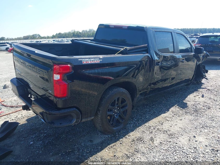 Vin: 3gcukfe82sg336258, lot: 46860500, chevrolet silverado 1500 4wd  short bed lt trail boss 20254