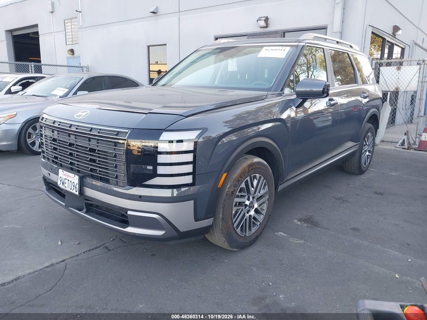 2026 Hyundai Palisade Sel, Rear, IAAI, VIN KM8RG5S29TU033344 — photo 2