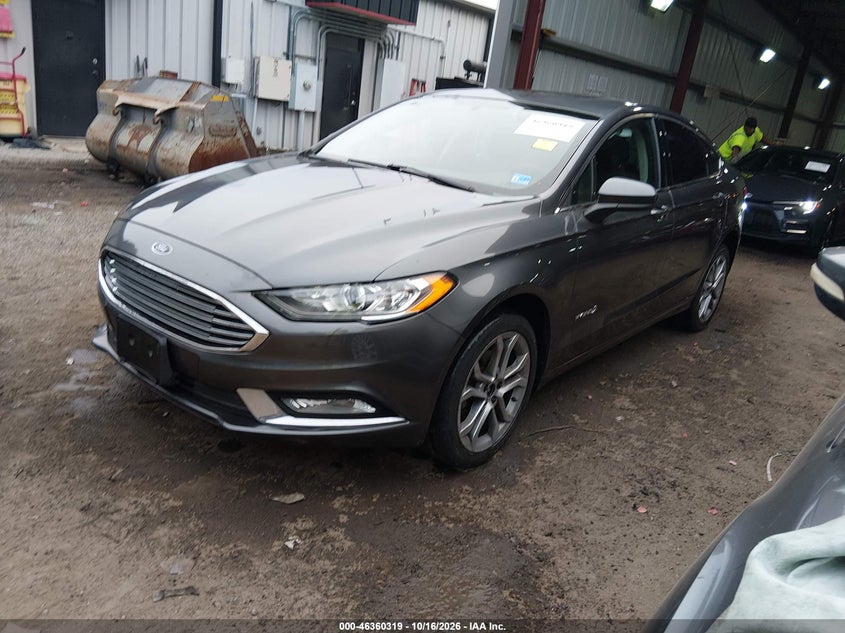 2017 Ford Fusion Hybrid Se, Правый бок, IAAI, VIN 3FA6P0LU1HR232533 — фото 2