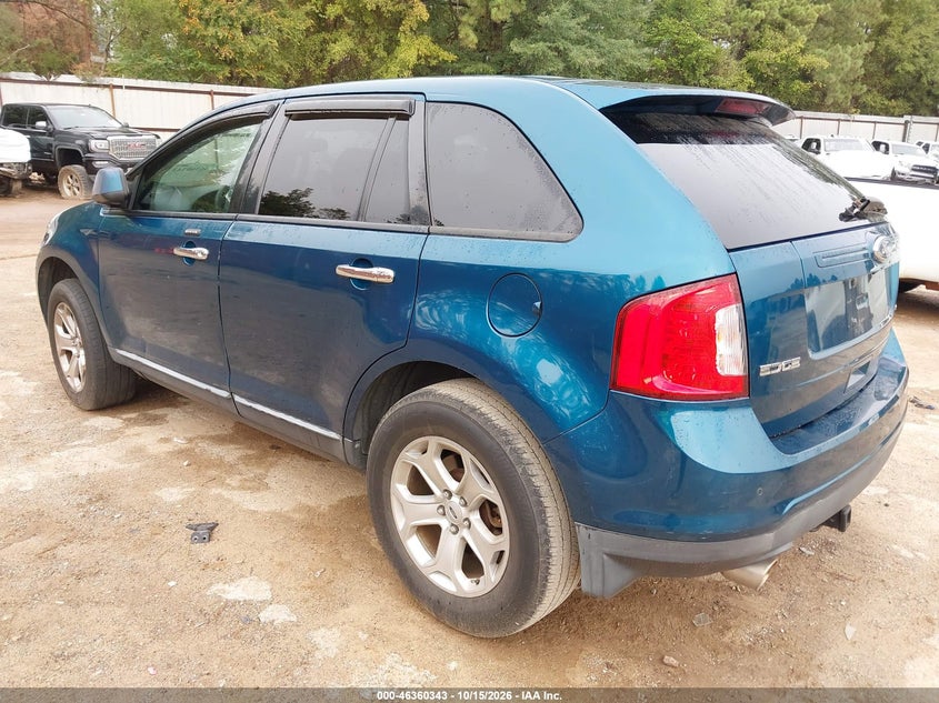 Vin: 2fmdk3jc6bba96641, lot: 46860622, ford edge sel 20113