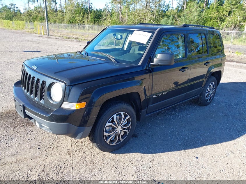 Vin: 1c4njrbb5gd653433, lot: 46860673, jeep patriot sport 20162