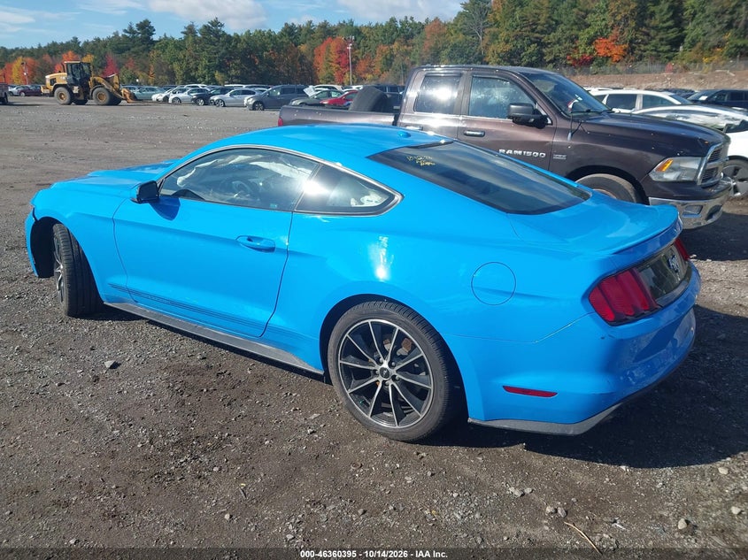 Vin: 1fa6p8thxh5219798, lot: 46860674, ford mustang ecoboost 20173