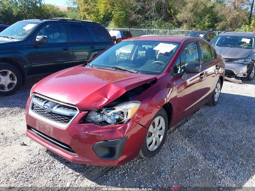 Vin: jf1gjaa65dh006247, lot: 46860773, subaru impreza 2.0i 20132