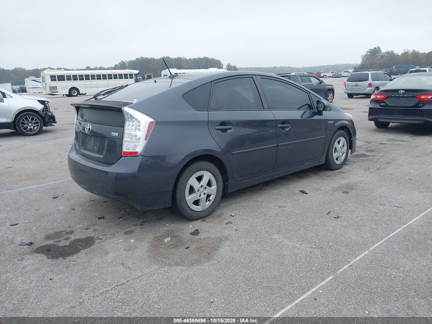 Vin: jtdkn3du8a1176606, lot: 46860775, toyota prius iv 20104