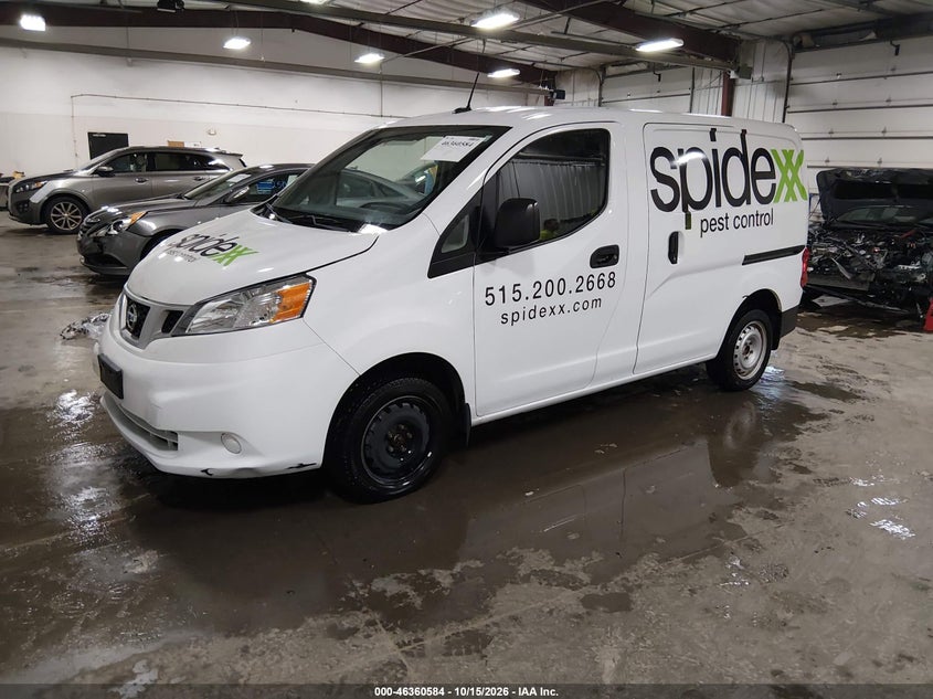 2020 Nissan Nv200 Cargo S Xtronic Cvt, Rear, IAAI, VIN 3N6CM0KN0LK706549 — photo 2