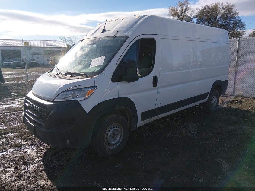 2025 RAM PROMASTER 3500 TRADESMAN HIGH ROOF 159 WB W/PASS SEAT · Фото 2