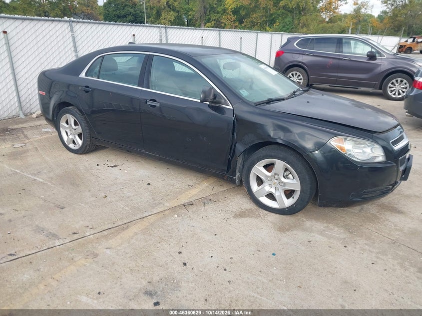 Vin: 1g1zb5e06cf253552, lot: 46860908, chevrolet malibu ls 20121