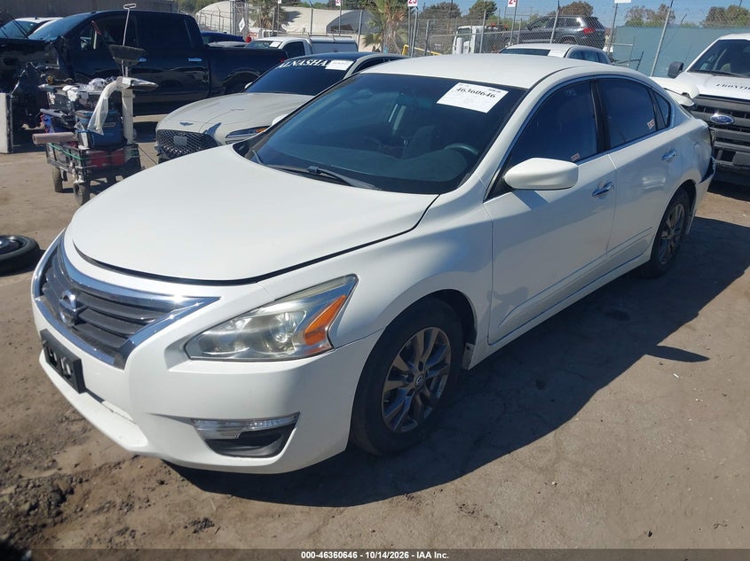 Vin: 1n4al3ap0fn922536, lot: 46860924, nissan altima 2.5 s 20152