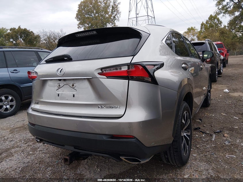 Vin: jtjbarbz8f2033649, lot: 46860929, lexus nx 200t f sport 20154