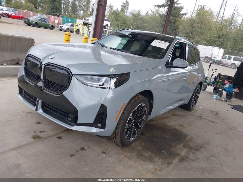 2025 BMW X3 30 xDrive, Удар сзади, IAAI, VIN 5UX53GP03S9Y25782 — фото 2