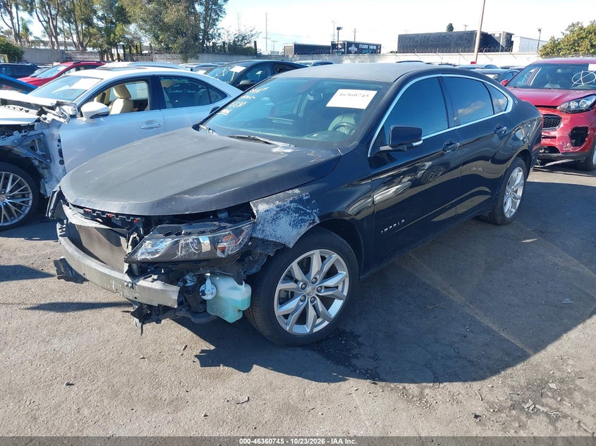 Vin: 1g1105s3xhu188614, lot: 46861024, chevrolet impala 1lt 20172
