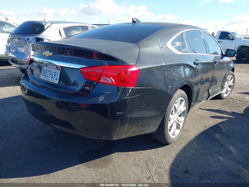 Vin: 1g1105s3xhu188614, lot: 46861024, chevrolet impala 1lt 20174