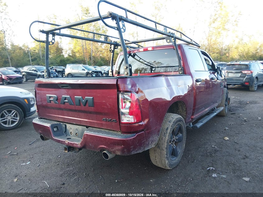 Vin: 1c6rr7kt9ks565407, lot: 46861087, ram 1500 classic st 20194