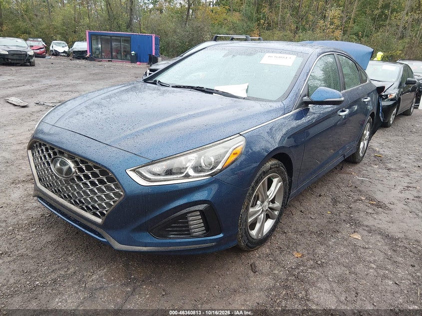 Vin: 5npe34af6kh796945, lot: 46861092, hyundai sonata sel 20192