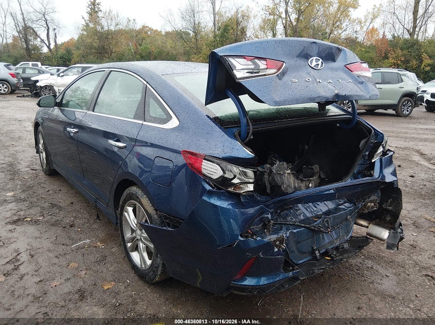 Vin: 5npe34af6kh796945, lot: 46861092, hyundai sonata sel 20193