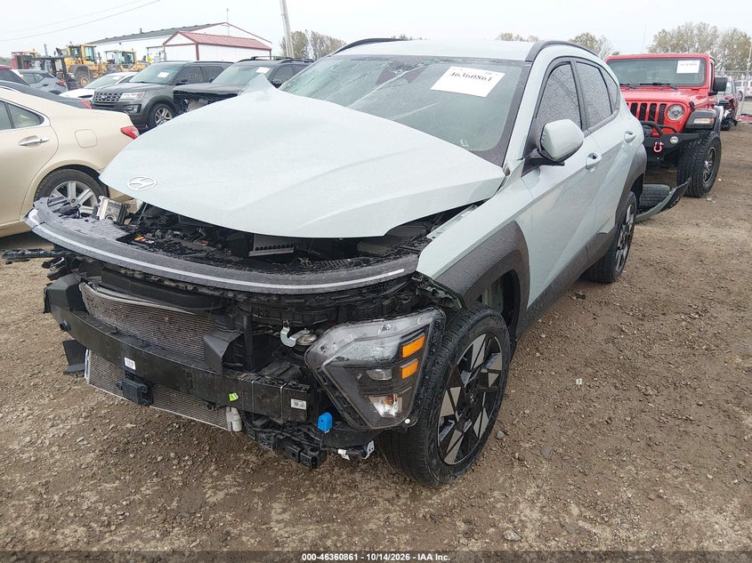 2024 Hyundai Kona Sel, Повреждение двигателя, IAAI, VIN KM8HCCAB9RU148743 — фото 2
