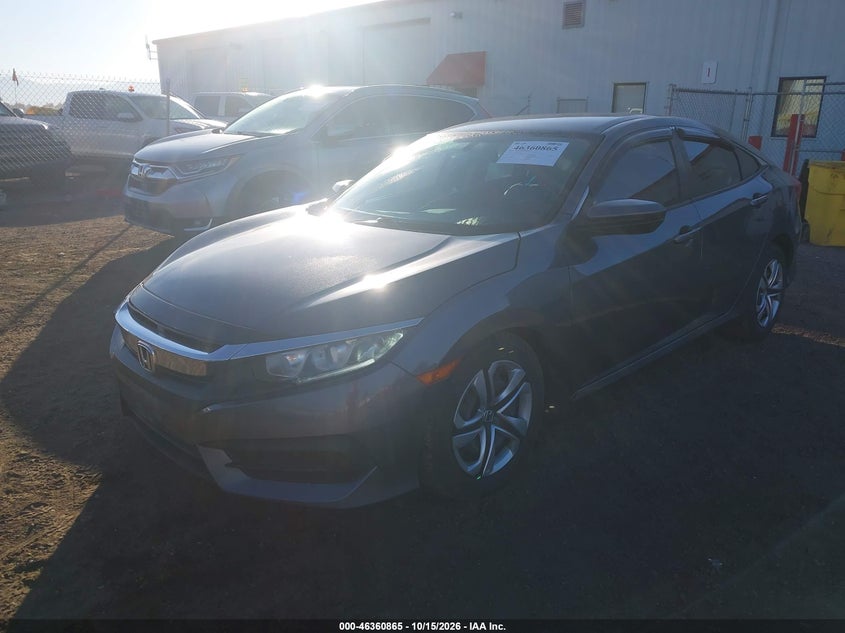 Vin: 2hgfc2f58gh540302, lot: 46861144, honda civic lx 20162