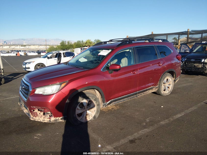 2019 Subaru Ascent Premium, Right Front, IAAI, VIN 4S4WMACD4K3437595 — photo 2