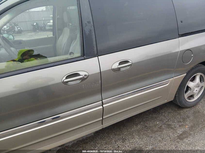 FORD WINDSTAR 2000 VIN 2FMDA5349YBD01169
