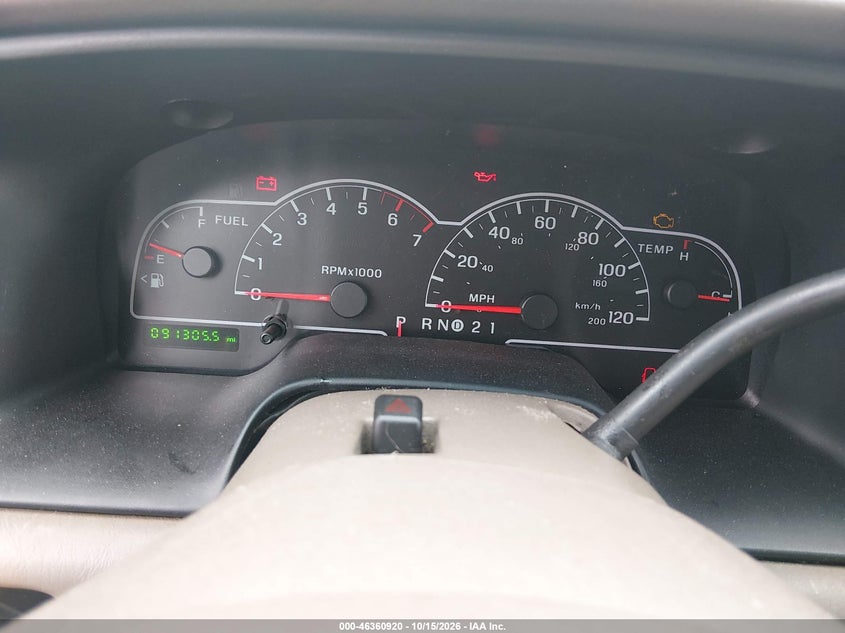 FORD WINDSTAR 2000 VIN 2FMDA5349YBD01169