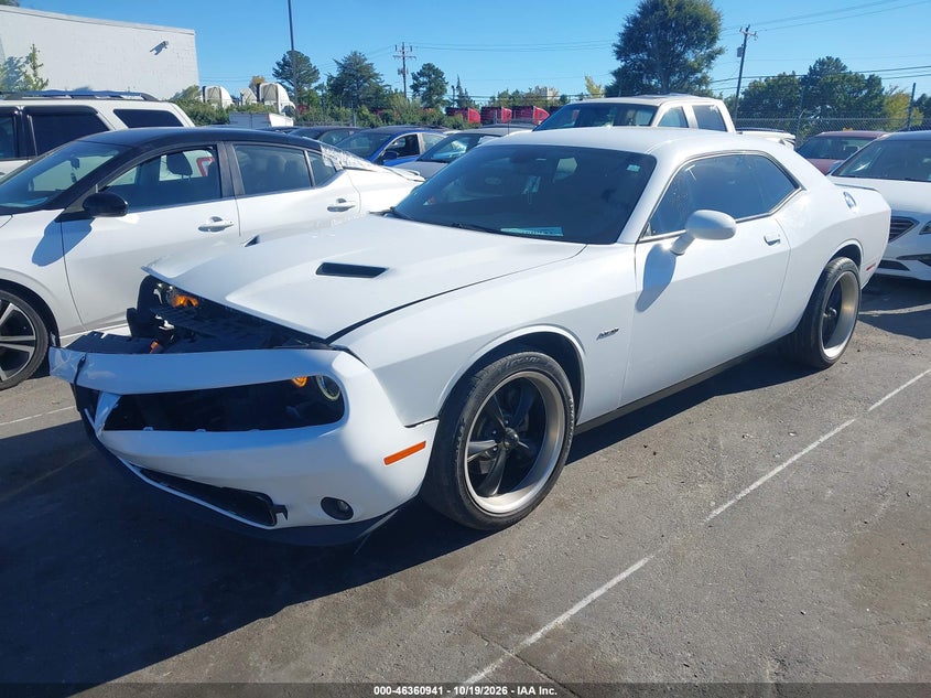 Vin: 2c3cdzbt4hh594147, lot: 46861220, dodge challenger r/t 20172