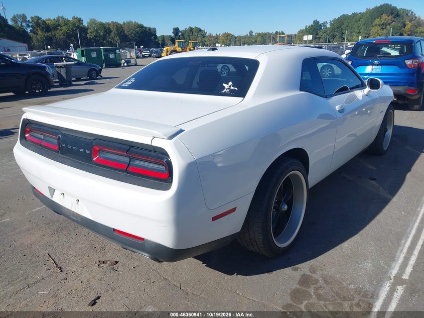 Vin: 2c3cdzbt4hh594147, lot: 46861220, dodge challenger r/t 20174