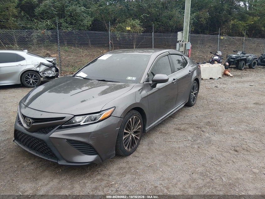Vin: 4t1b11hk0ju034849, lot: 46861231, toyota camry se 20182