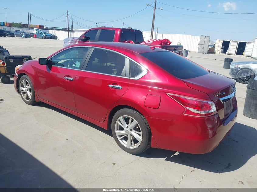 Vin: 1n4al3ap6dn438786, lot: 46861254, nissan altima 2.5 sv 20133