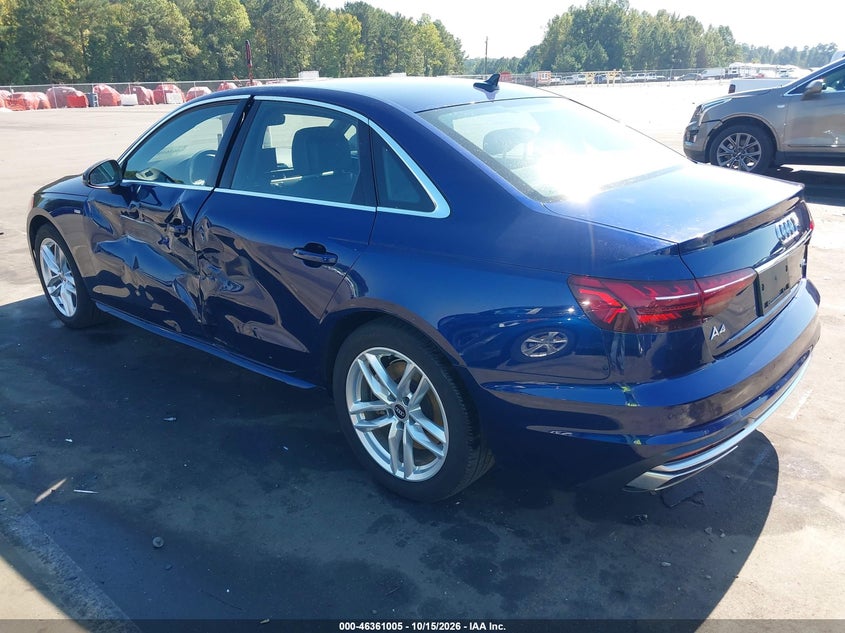 Vin: waudaaf47mn007676, lot: 46861284, audi a4 premium 45 tfsi s line quattro s tronic 20213