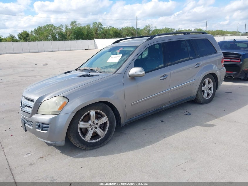 MERCEDES-BENZ GL 450 2007 VIN 4JGBF71E87A209691