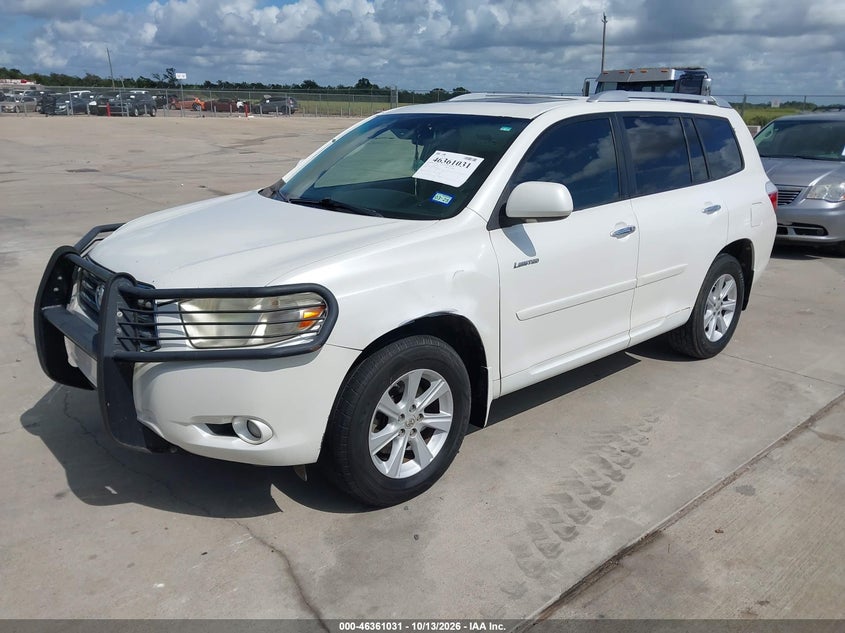 2010 Toyota Highlander Limited V6, Обычный износ, IAAI, VIN 5TDYK3EH0AS002858 — фото 2