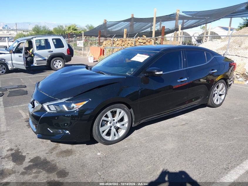 Vin: 1n4aa6ap9jc381420, lot: 46861322, nissan maxima 3.5 sl 20182