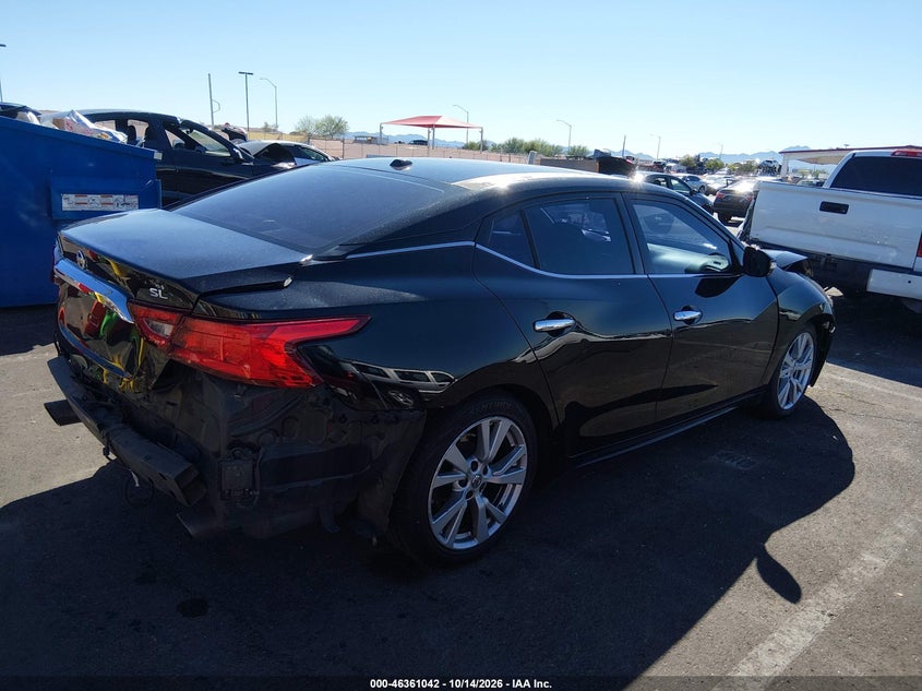 Vin: 1n4aa6ap9jc381420, lot: 46861322, nissan maxima 3.5 sl 20184