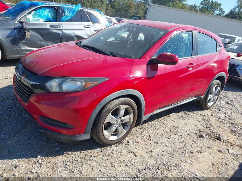 2016 Honda Hr-V Lx, Right Side, IAAI, VIN 3CZRU5H3XGM743662 — photo 2