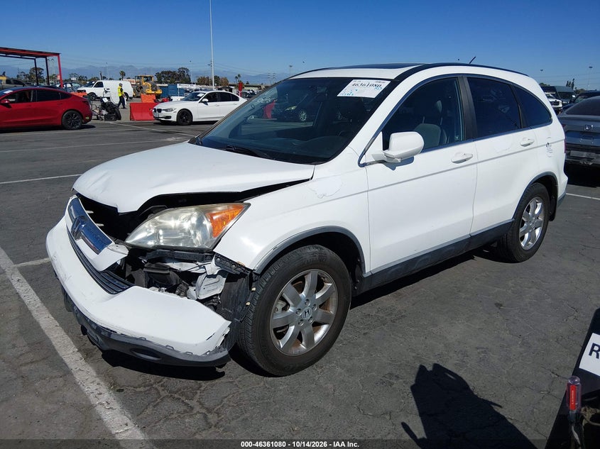 2008 Honda Cr-V Ex-L, Front End, IAAI, VIN JHLRE38768C030791 — photo 2