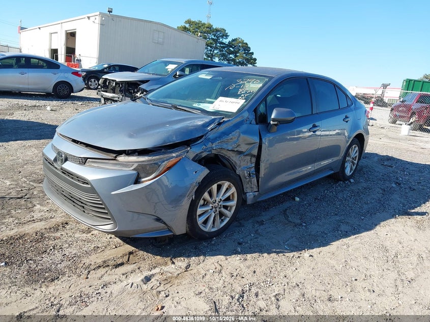 2024 Toyota Corolla Le, Front End, IAAI, VIN 5YFB4MDEXRP113290 — photo 2