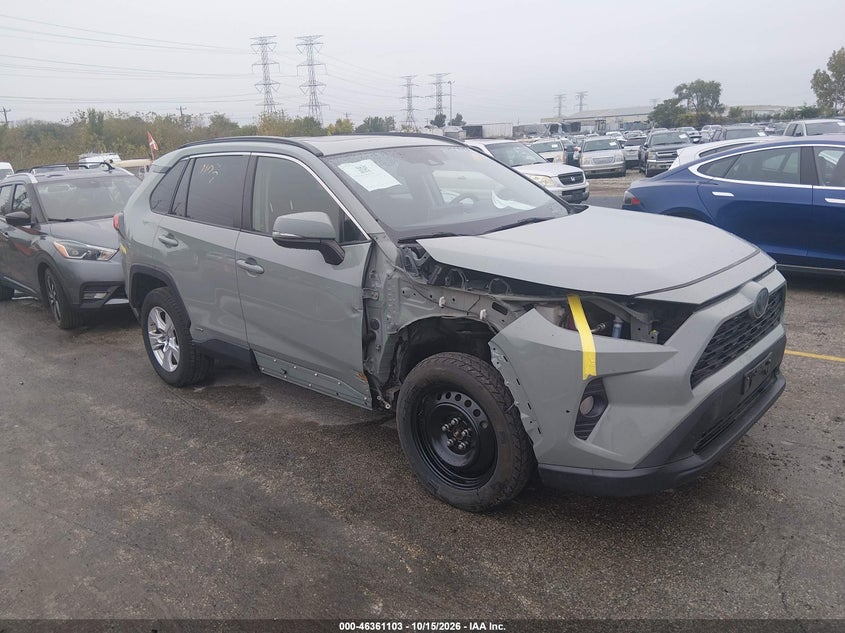 Vin: jtmrwrfvxkd013427, lot: 46861382, toyota rav4 hybrid xle 2019 img_1