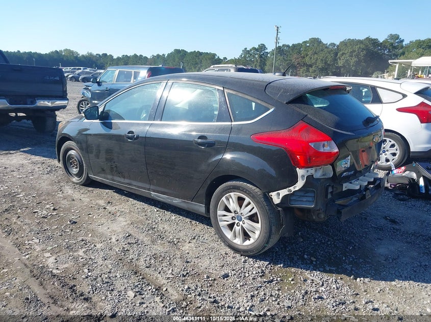 Vin: 1fahp3m26cl477844, lot: 46861390, ford focus sel 20123