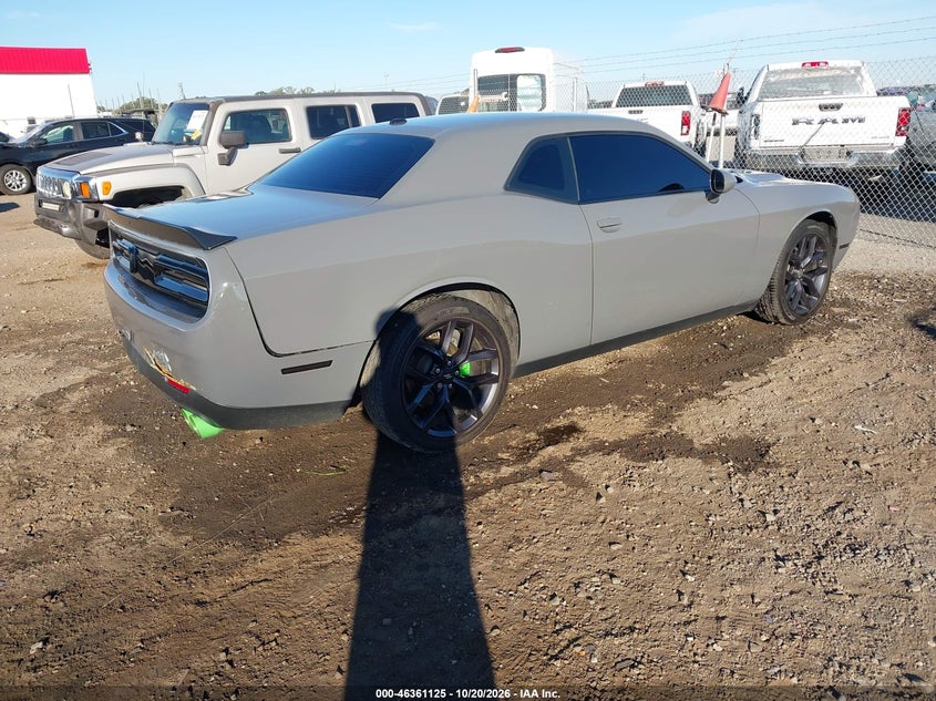 Vin: 2c3cdzag1ph629391, lot: 46861404, dodge challenger sxt 20234