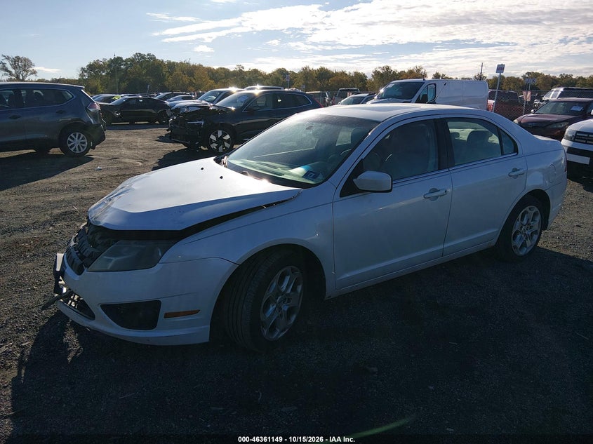 Vin: 3fahp0hgxar138264, lot: 46861428, ford fusion se 20102
