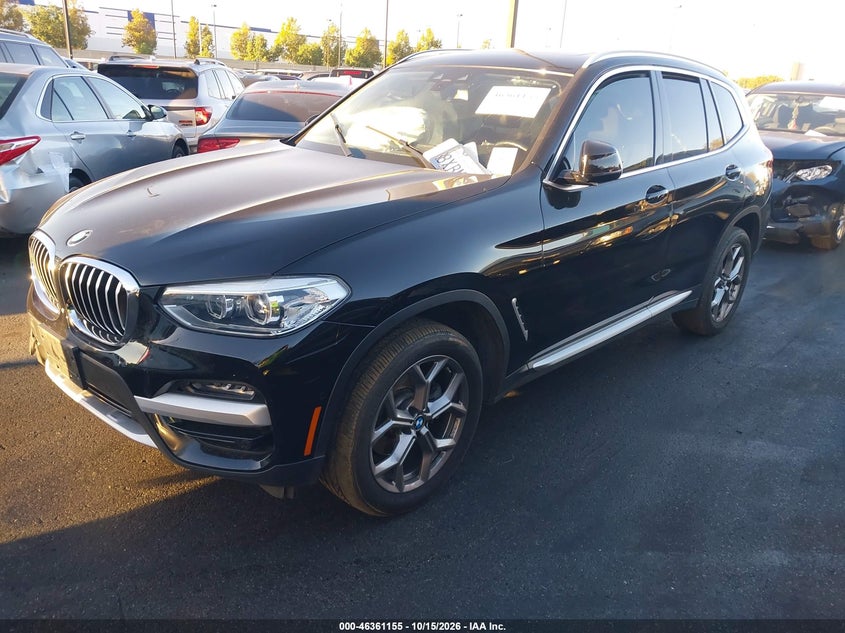 Vin: 5uxty3c06m9h02894, lot: 46861434, bmw x3 sdrive30i 20212