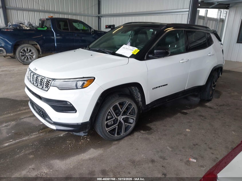 Vin: 3c4njdcn6rt141074, lot: 46861446, jeep compass limited 4x4 20242