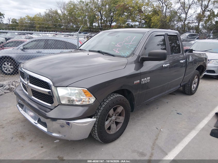 Vin: 1c6rr6gt3gs240682, lot: 46861447, ram 1500 slt 20162