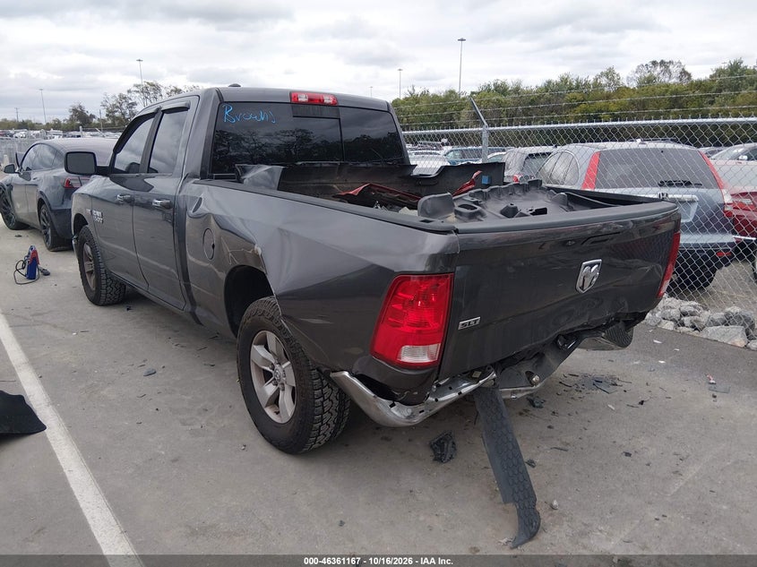 Vin: 1c6rr6gt3gs240682, lot: 46861447, ram 1500 slt 20163