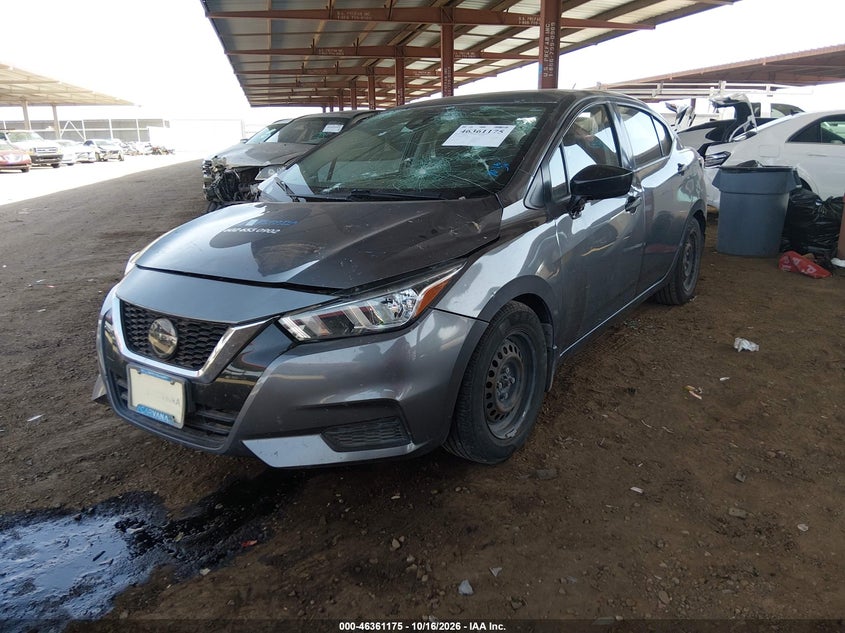 Vin: 3n1cn8dv3ll866157, lot: 46861454, nissan versa s xtronic cvt 20202