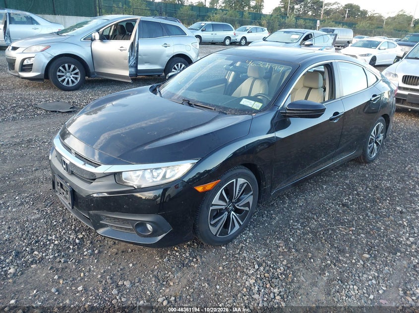 Vin: 2hgfc1f35gh656288, lot: 46861473, honda civic ex-t 20162