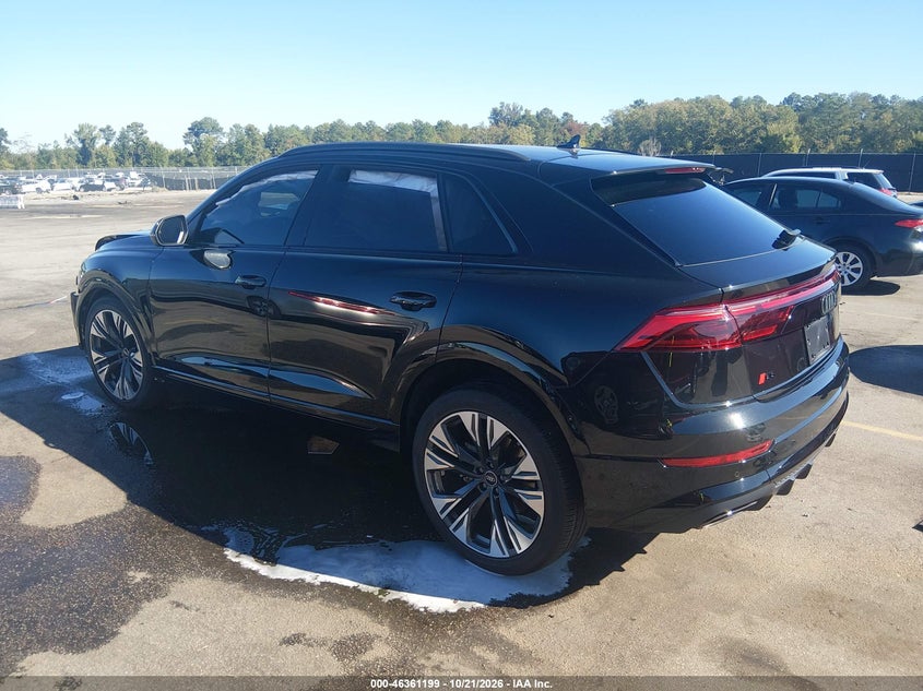 Vin: wa1fvbf1xsd007454, lot: 46861478, audi q8 prestige 55 tfsi quattro 20253