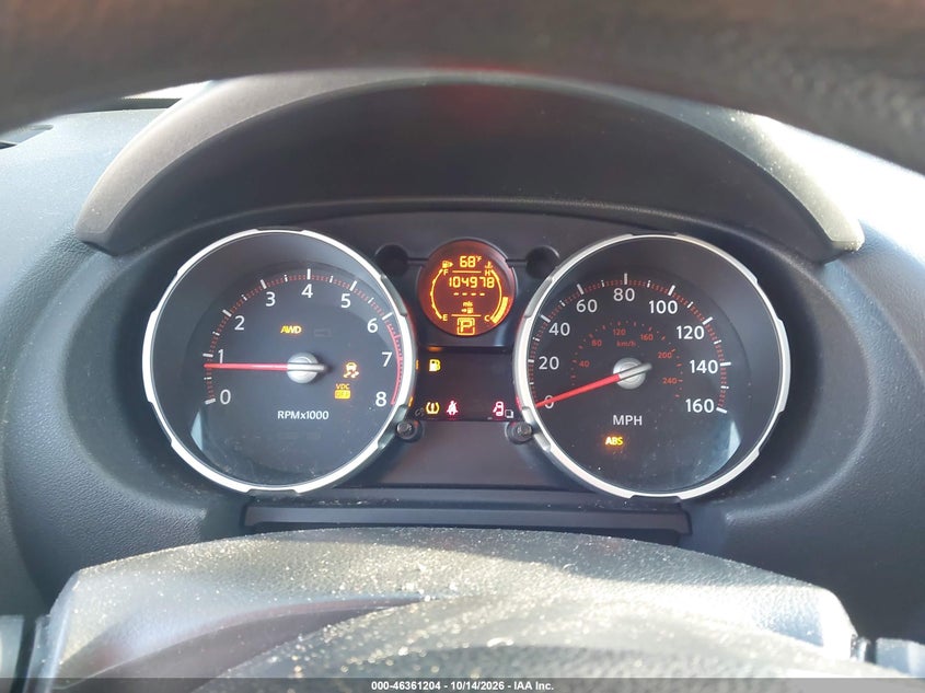 NISSAN ROGUE 2010 VIN JN8AS5MV8AW105485