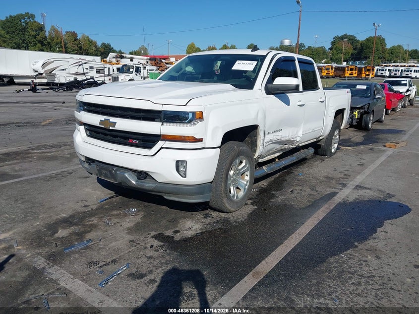 Vin: 3gcukrec4jg440982, lot: 46861487, chevrolet silverado 1500 2lt 20182