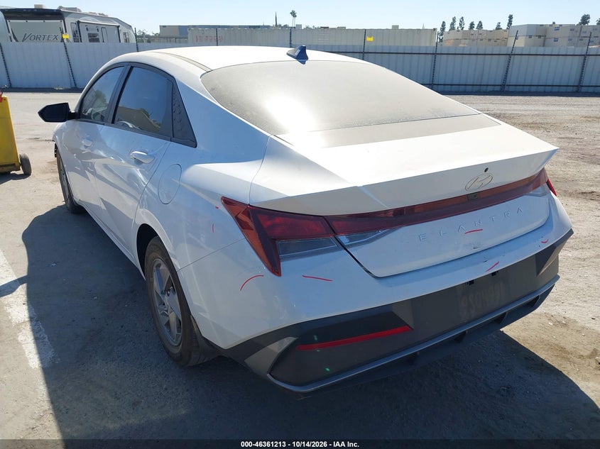 Vin: kmhll4dg4su951795, lot: 46861492, hyundai elantra se 20253